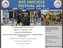 Tablet Screenshot of nycunifest.com